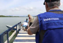 Lagoa de Imboassica: órgãos ambientais recolhem amostras para análise técnica