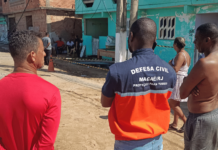 Prefeitura segue com ações no bairro Fronteira após ressaca do mar