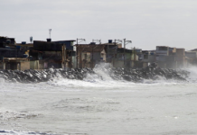 Emergência climática, negligências, negacionismo e o mar invadindo o bairro Fronteira, Macaé, RJ