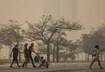 Orientações para evitar a exposição à fumaça intensa e neblina, causadas por queimadas