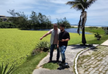 Secretaria de Meio Ambiente realiza vistoria técnica na Lagoa do Meio, no Foguete, em Cabo Frio