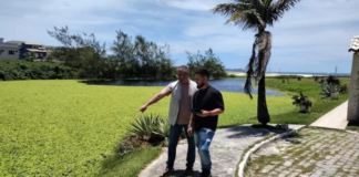 Secretaria de Meio Ambiente realiza vistoria técnica na Lagoa do Meio, no Foguete, em Cabo Frio