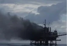 Incêndio em plataforma na Bacia de Campos deixa 32 feridos