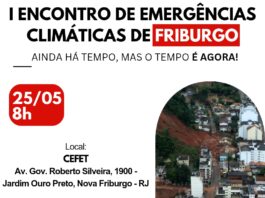 1° Encontro de Emergências Climáticas de Friburgo