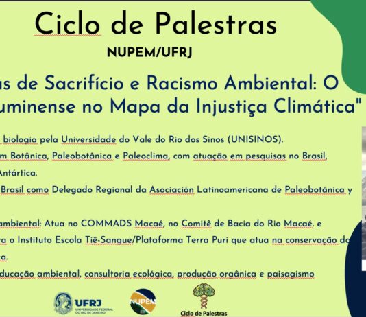Ciclo de Palestras no Auditório do NUPEM/UFRJ