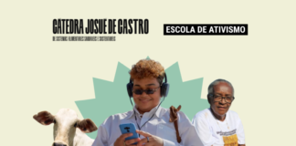 Cátedra e Escola de Ativismo promovem oficina para comunicadores sobre a transição do Sistema Agroalimentar