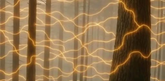 As árvores sussurram entre si…