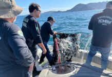 Balão de festa junina é interceptado pelas equipes da Operação Jubarte na Região dos Lagos