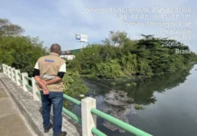 O GT de Comunicação do Movimento Baía Viva segue acompanhando o derramamento de óleo no rio Sarapuí que aconteceu 13/06.