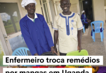 Enfermeiro troca remédios por mangas em Uganda
