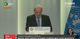 Brasil não assina apelo por tratado global sobre poluição plástica que contou com mais de 95 países