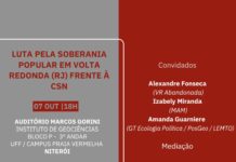 Luta pela soberania popular em Volta Redonda (RJ) Frente à CSN