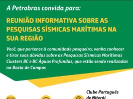 Reunião informativa sobre as pesquisas sísmicas marítimas na sua região