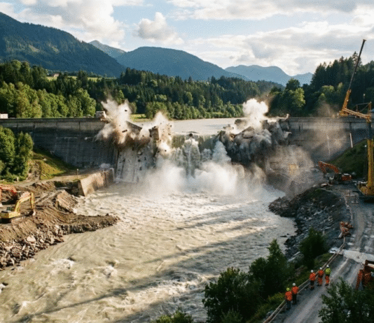 Barragens começam a cair em ritmo histórico na Europa, rios são libertados após décadas de bloqueio, mais de 500 barreiras são removidas num único ano, quase 3.000 quilómetros voltam a fluir livres e um movimento ambiental ganha força para redesenhar o futuro da água no continente