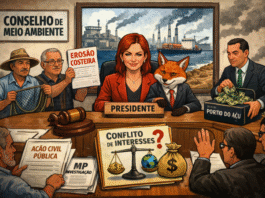 Porto do Açu lidera Conselho Ambiental enquanto erosão é estudada: conflito de interesses?