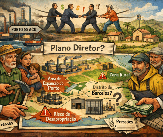Plano Diretor “pausado” e território em jogo: a expansão do Porto do Açu no centro do impasse