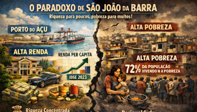 O mito do desenvolvimento: riqueza no Porto do Açu, pobreza em São João da Barra
