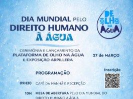 Lançamento da PLATAFORMA DE OLHO NA ÁGUA e da EXPOSIÇÃO ARPILLERA