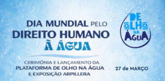 Lançamento da PLATAFORMA DE OLHO NA ÁGUA e da EXPOSIÇÃO ARPILLERA