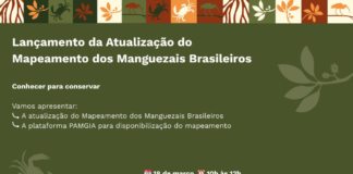 CONVITE: Lançamento da Atualização do Mapeamento dos Manguezais Brasileiros