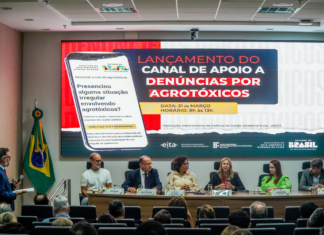 Governo do Brasil lança canal para fortalecer denúncias sobre uso irregular de agrotóxicos