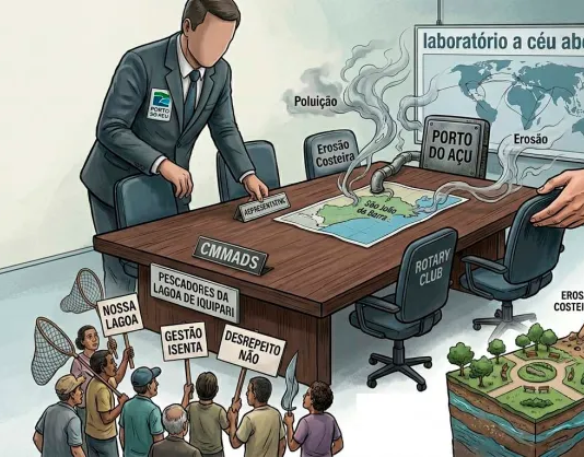 Crise no CMMADS de São João da Barra revela tensões entre poder econômico, gestão pública e comunidades afetadas pelo Porto do Açu