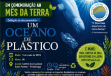 Exibição do documentário “UM OCEANO DE PLÁSTICO” – Dia 03/05, Domingo!
