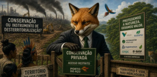 A raposa no comando do galinheiro: a captura corporativa da conservação ambiental