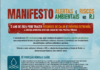 Manifesto: alertas e riscos ambientais no RJ