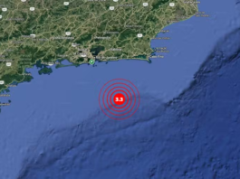 Tremor de terra de magnitude 3,3 é registrado no litoral do RJ