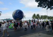 Ato público ambiental 2026 realizado no dia 31 de maio no Rio de janeiro