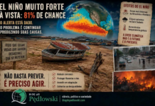 El Niño muito forte à vista: o problema não é apenas prever o desastre, mas continuar produzindo suas causas