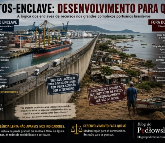 Portos-enclave: quando a promessa do desenvolvimento produz territórios sacrificáveis