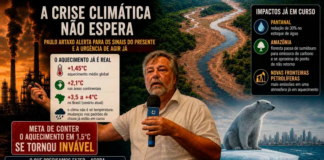 A meta de 1,5 °C já ficou para trás: Paulo Artaxo alerta para a urgência climática