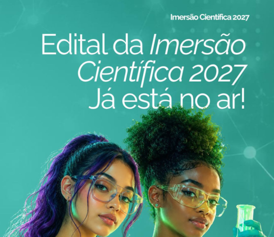 Inscrições abertas para o programa FUTURAS CIENTISTAS